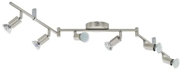 Eglo 92599 - LED bodové svietidlo BUZZ 6xGU10-LED/2,8W/230V