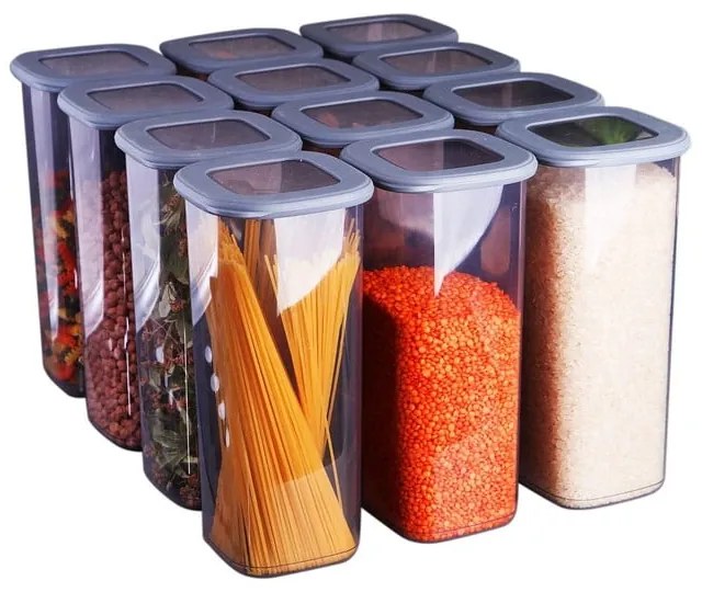 Dózy v súprave 12 ks na potraviny Fresco – Hermia