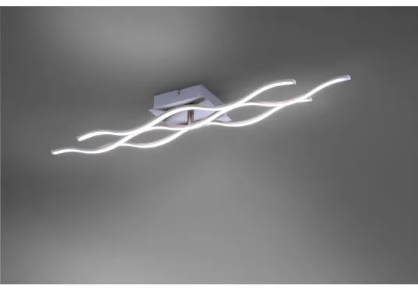 JUST LIGHT. 16266-55 -LED RGB Stm. stropné svietidlo LOLA WAVE LED/30W/230V + DO