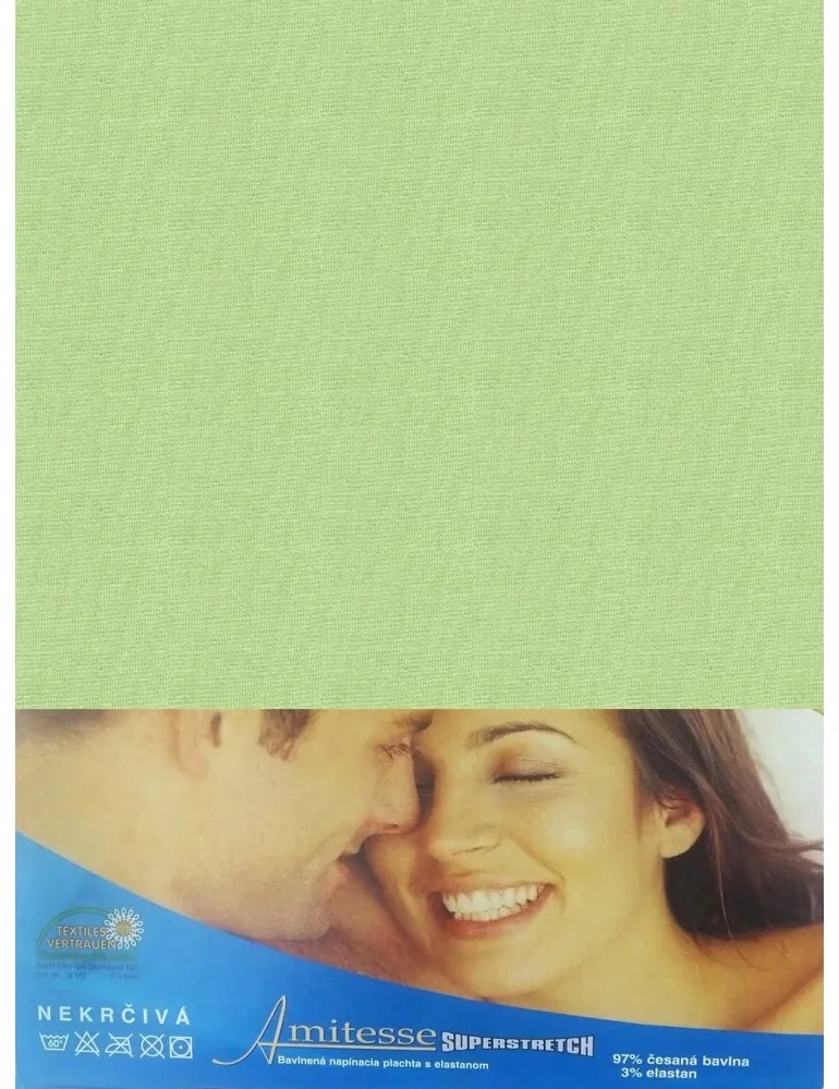 Plachta posteľná kiwi superstretch, Plachta 90 (100)x200