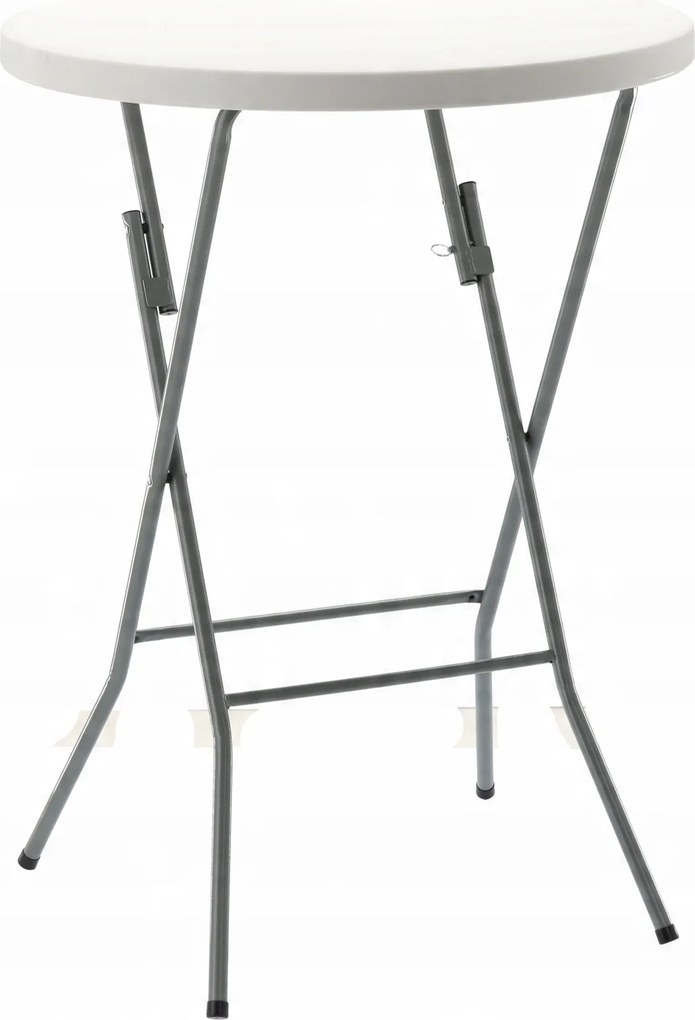 SKLADACÍ TURISTICKÝ/KATERINGOVÝ STÔL dia80 x 110 CM KRUHOVÝ *9620
