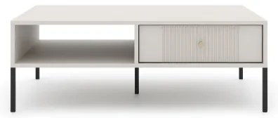 Konferenčný stolík LUE béžová/čierna