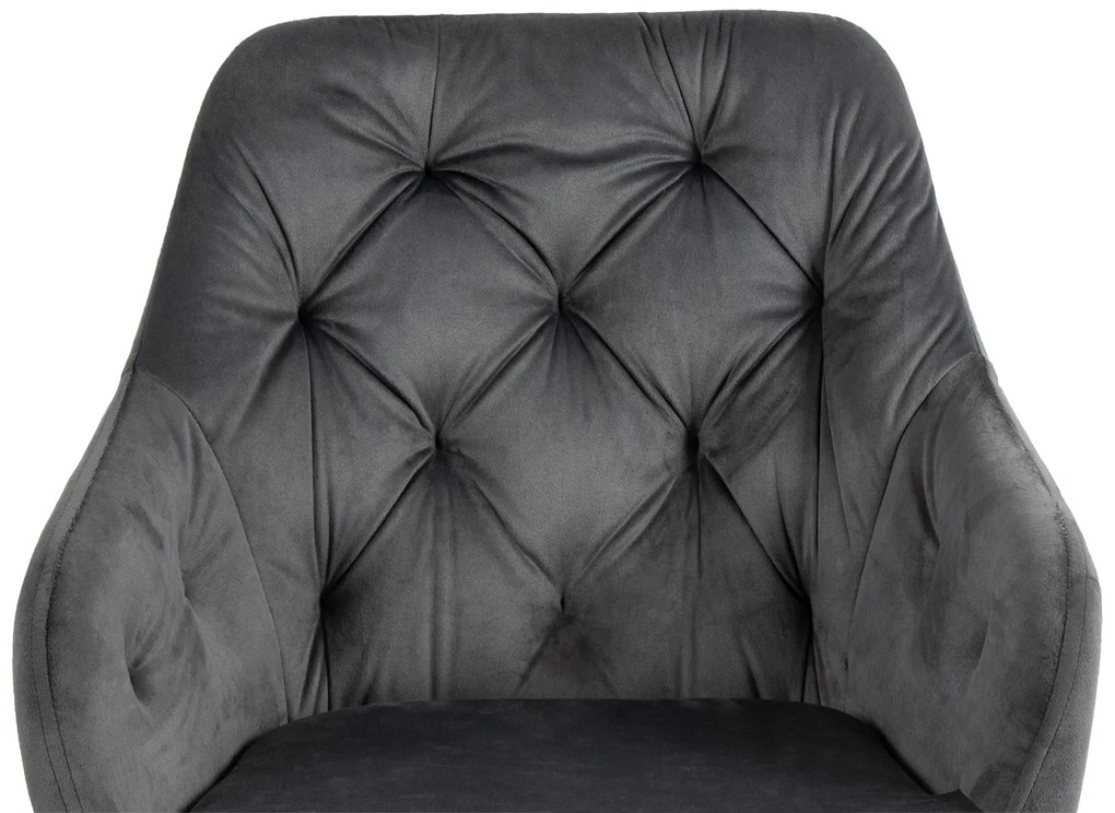 Noela Zamatová jedálenská stolička SIENA sivá