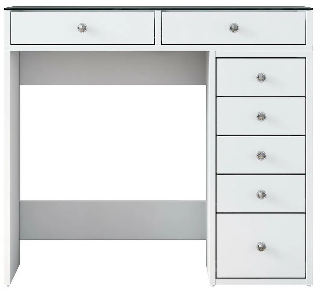 Kozmetický stolík Aurora White