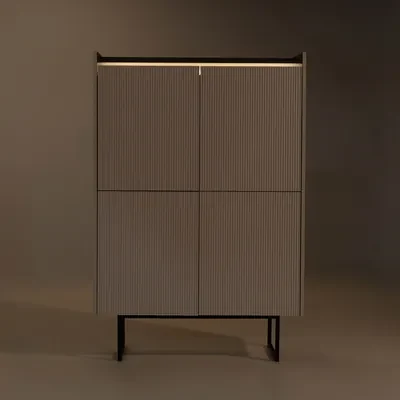 Komoda s osvetlením LAGO 98 cm