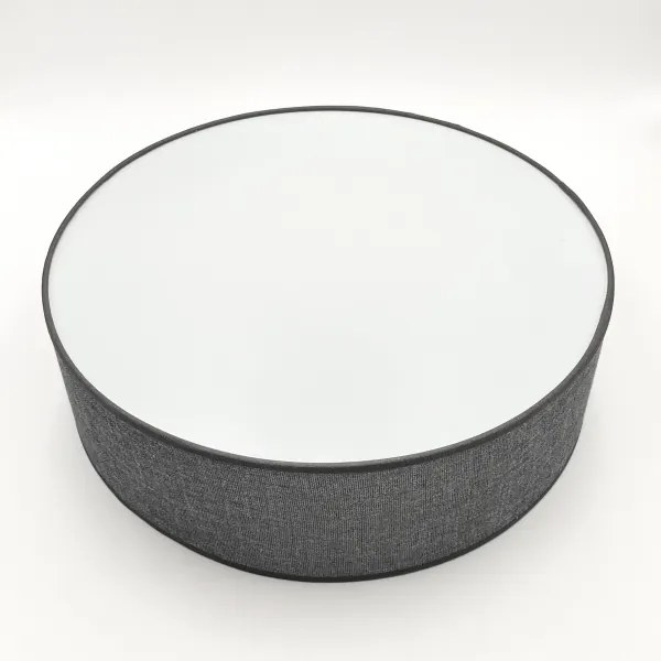 Stropné svietidlo SIRJA 2xE27/15W/230V priemer 45 cm sivé