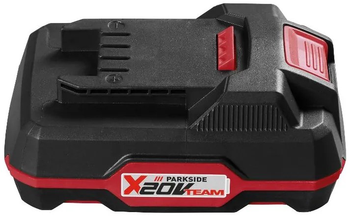 Parkside® Aku uhlová brúska Pwsa 20-Li G4 + Akumulátor 20 V 2 Ah + Nabíjačka na akumulátor 20 V/2,4 A (800011746)