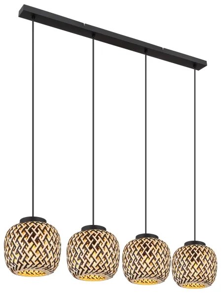 Globo 15766-4H - Luster na lanku COLLY 4xE27/15W/230V