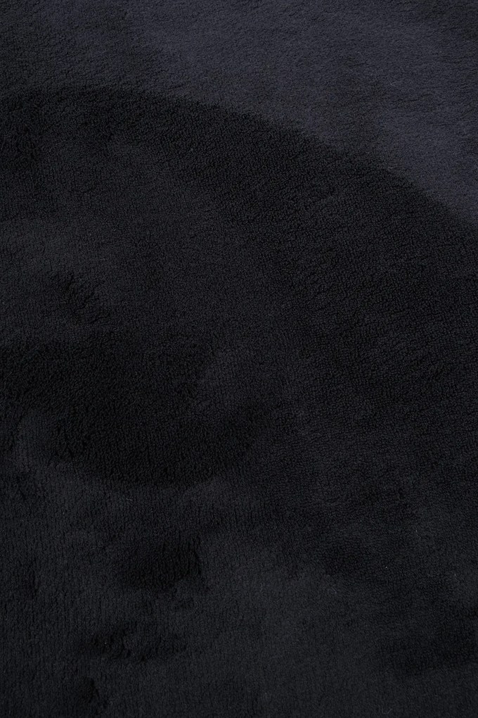 Koberec Plush BLACK rozmery koberec: 60x100 cm