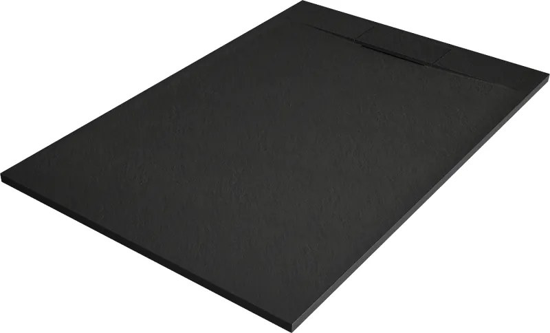 Mexen Otto, SMC obdĺžniková sprchová vanička 130 x 90 cm, čierna, 4N709013