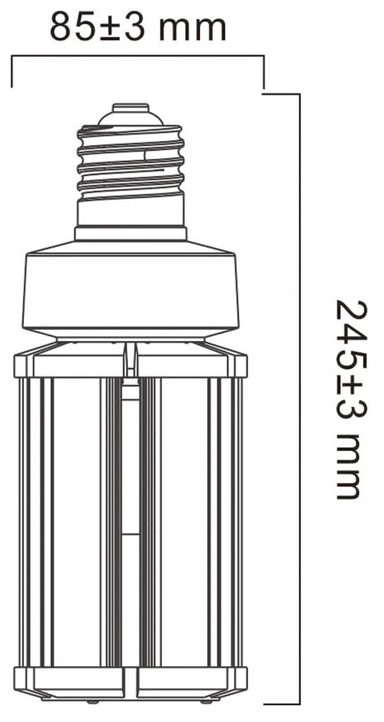 Sylvania LED žiarovka E40, 54 W, 4 000 K, 6 800 lm