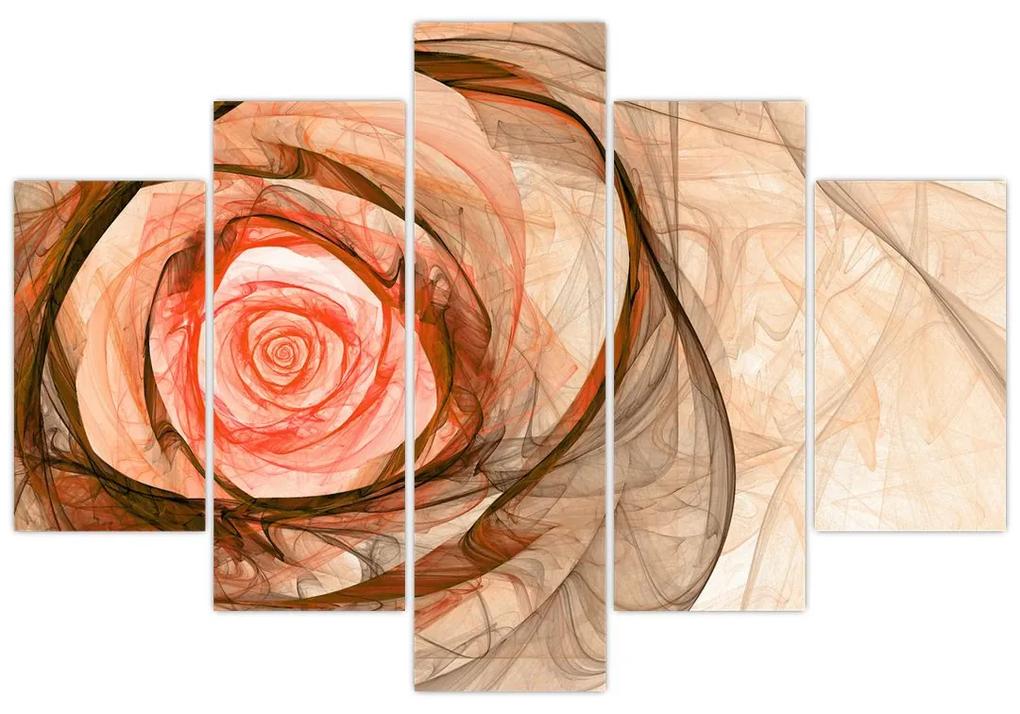 Obraz - Ruže umeleckého duchu (150x105 cm)