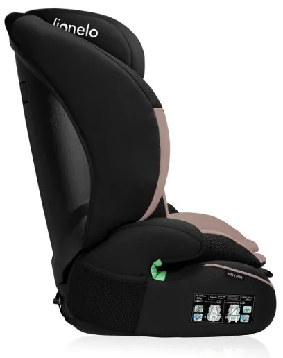 Lionelo - Autosedačka LEVI i-Size 76-150 cm Béžová Latte