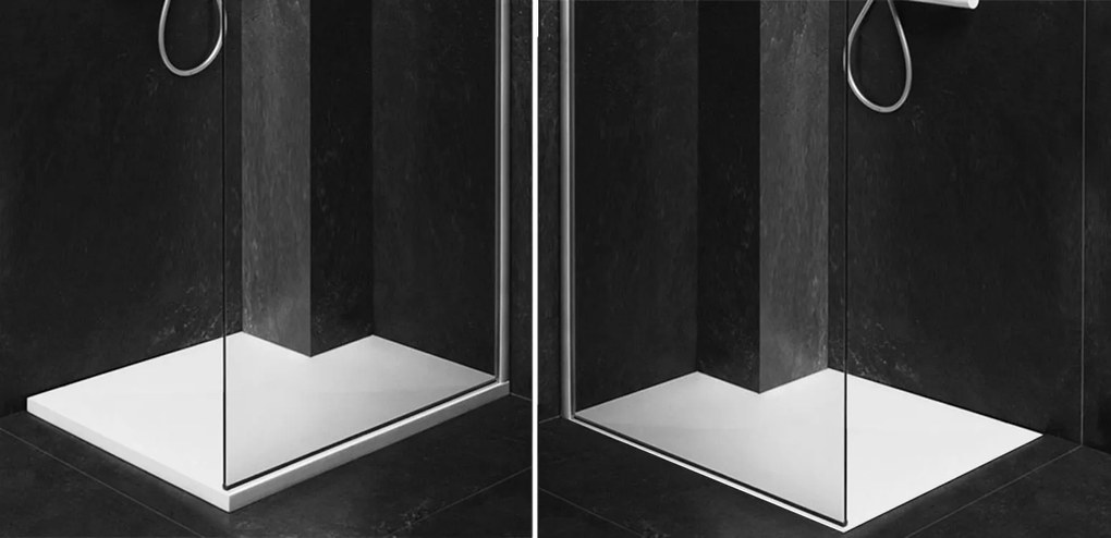 Rea Magnum White, SMC sprchová vanička 100x80x2,5 cm, biela, REA-K3335