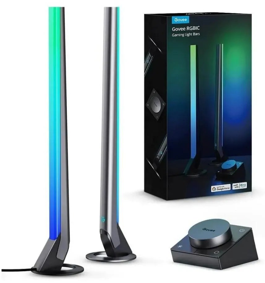 Govee - SADA 2x Smart Gaming Wi-Fi LED RGBIC Panely + Smart Dual + DO