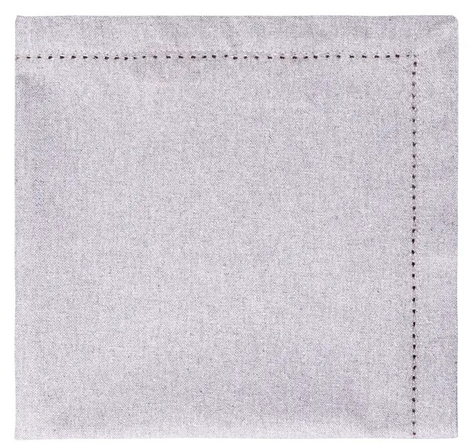 Svetlosivé bavlnené obrúsky 45 x 45 cm 2 ks – Basic Ambiente - 596400