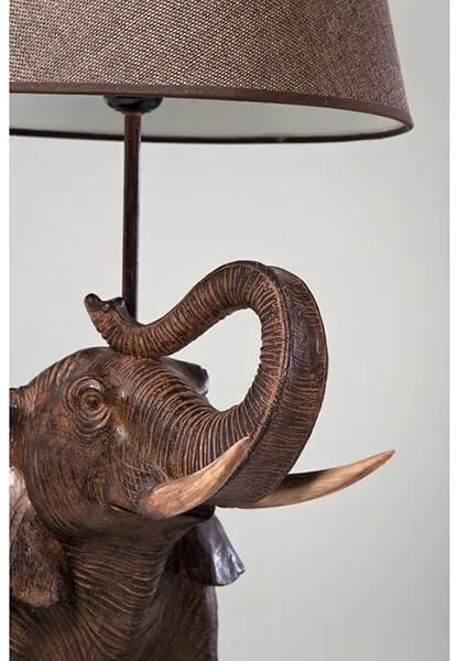 Animal Elephant stolová lampa hnedá