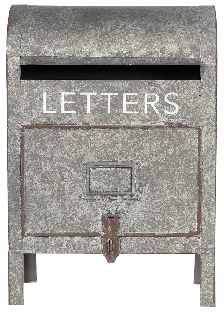 Dekoračné poštová schránka na nožičkách Letters  - 28 * 16 * 40 cm
