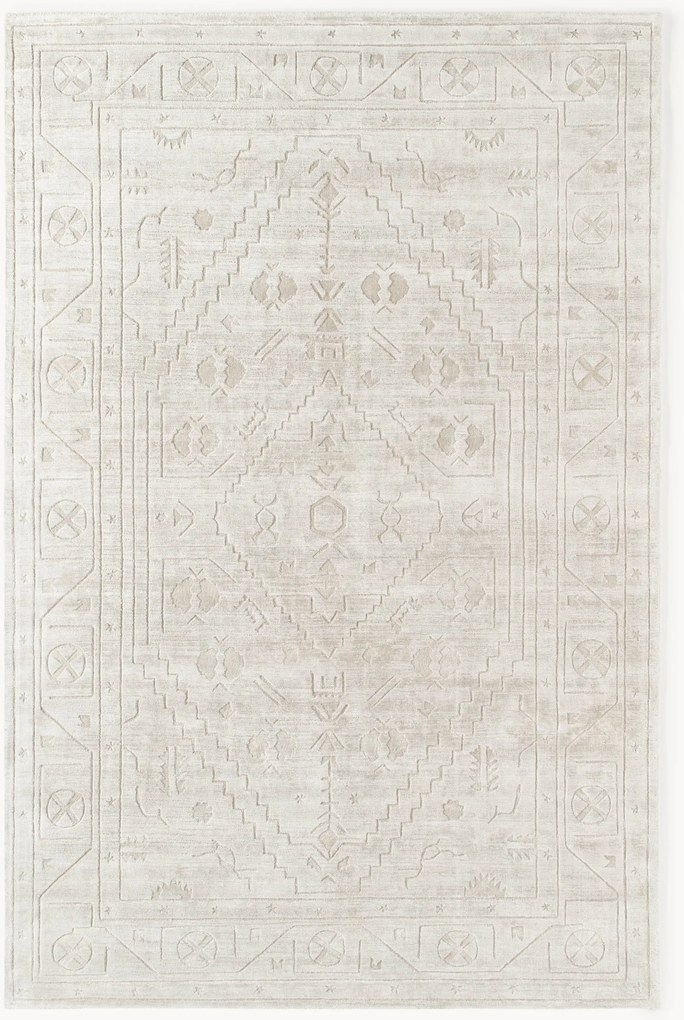 Ručne tkaný viskózový koberec Shaila