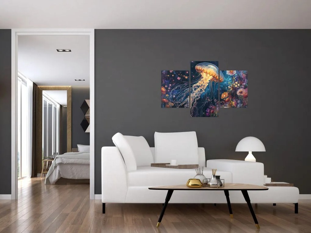 Obraz - Magická medúza (90x60 cm)