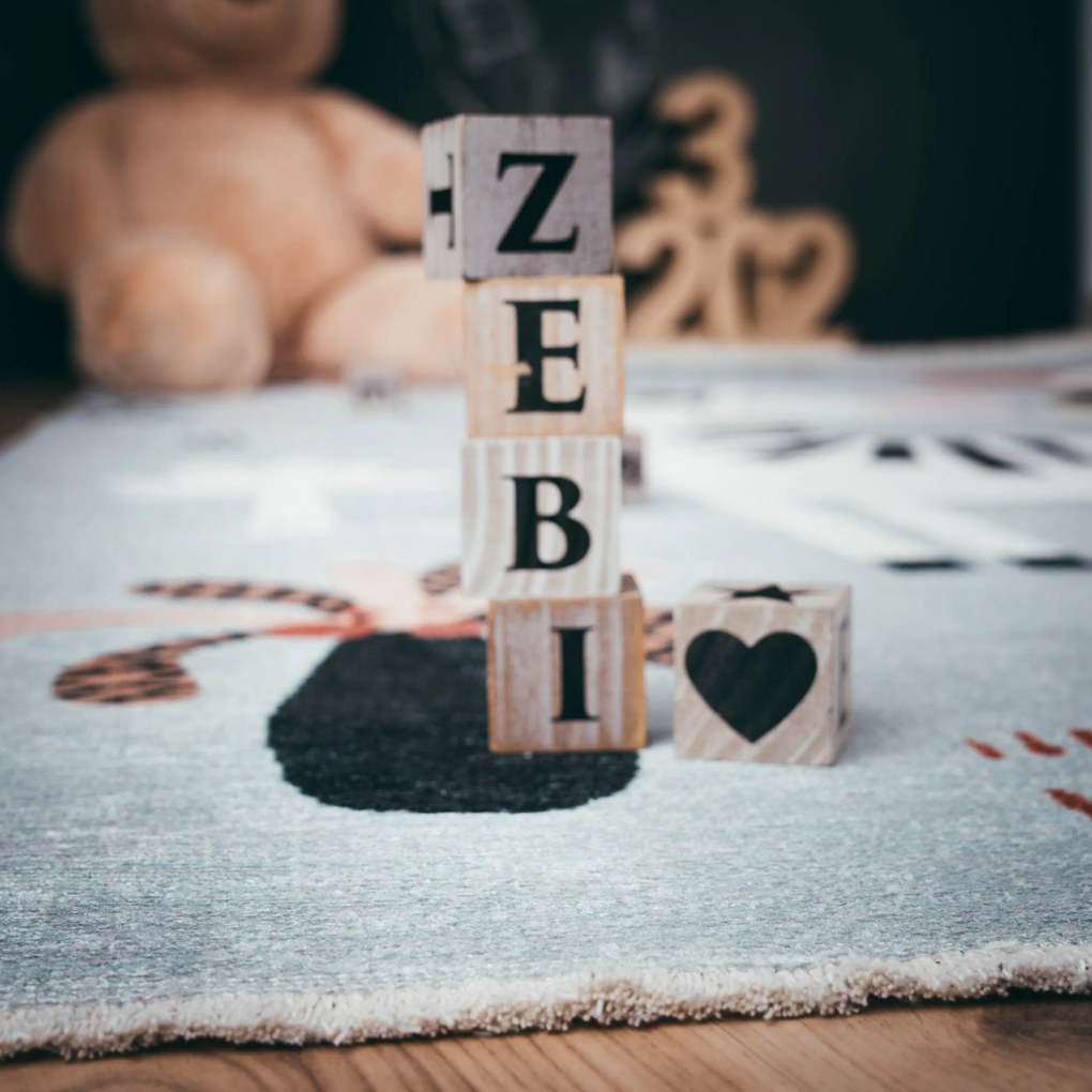 Obsession, Kusový koberec My Greta 624 Zebra, 115x170, viacfarebná, detská izba