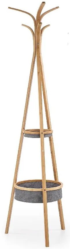 Vešiak W63 prírodný