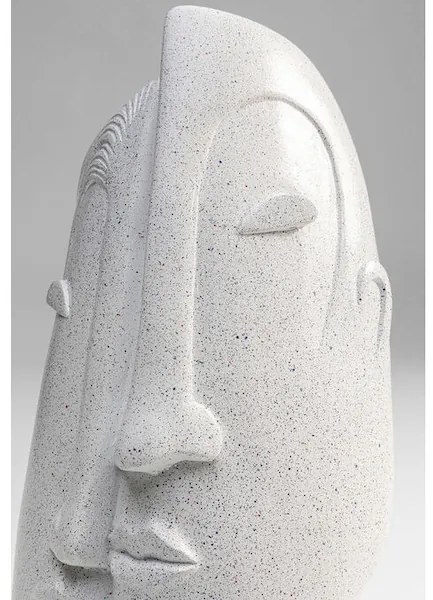 Face Siblings dekorácia biela 30 cm