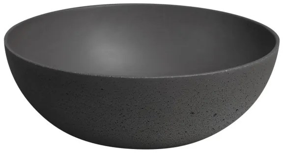 Sapho - Umývadlo na dosku FORMIGO pr. 39 cm betón/antracit