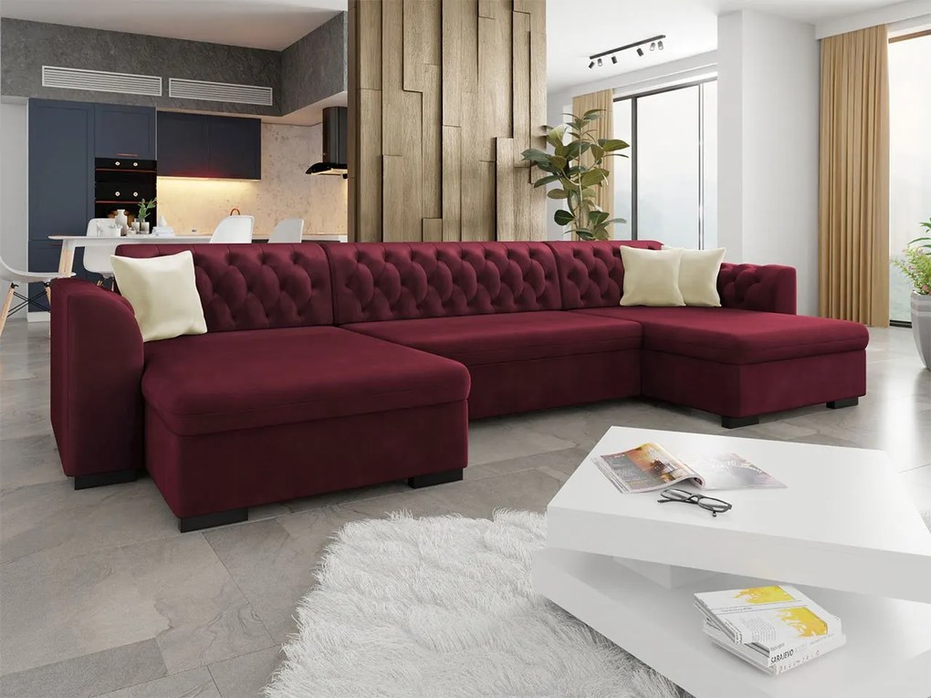 Rohova sedačka Elarate, Dostupné poťahy: Magic velvet 2217 + Magic velvet 2217 + Magic velvet 2219