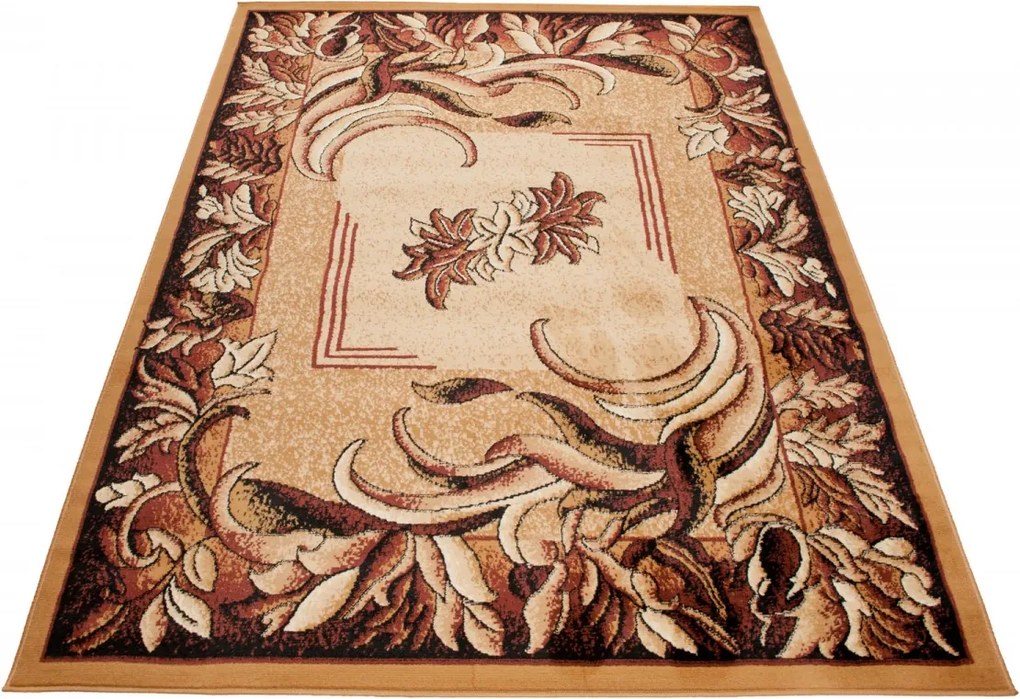 TA Koberec 4492A ATLAS HORČICE PP Rozmer: 70x130 cm