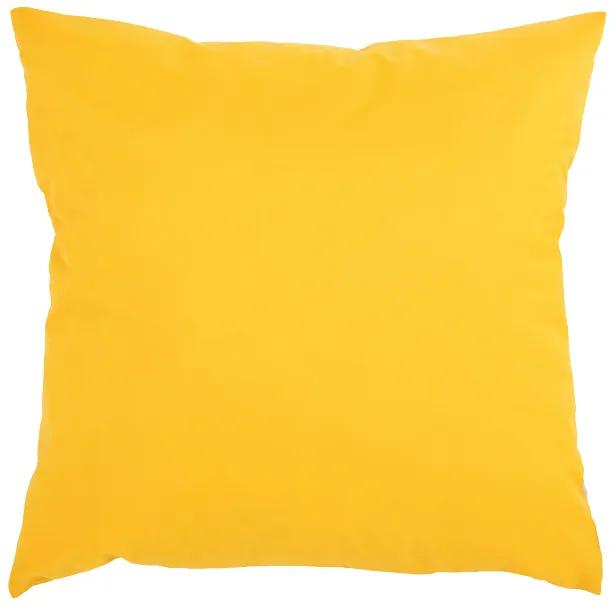 Dekoratívny vankúš Outdoor 45x45 cm - žltý