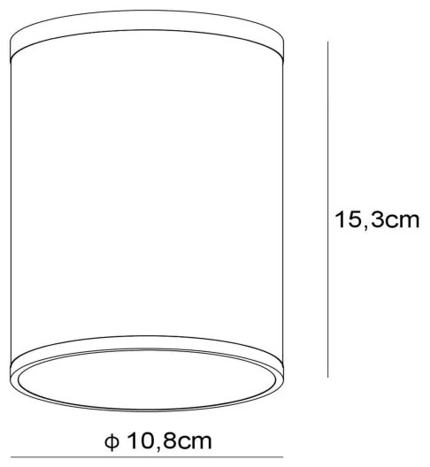 Lucide 27870/01/30 - Kúpeľňové stropné svietidlo TUBIX 1xE27/24W/230V