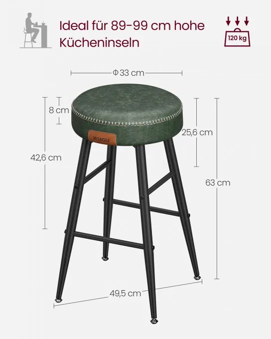 Set štyroch barových stoličiek EKHO LBC280C01