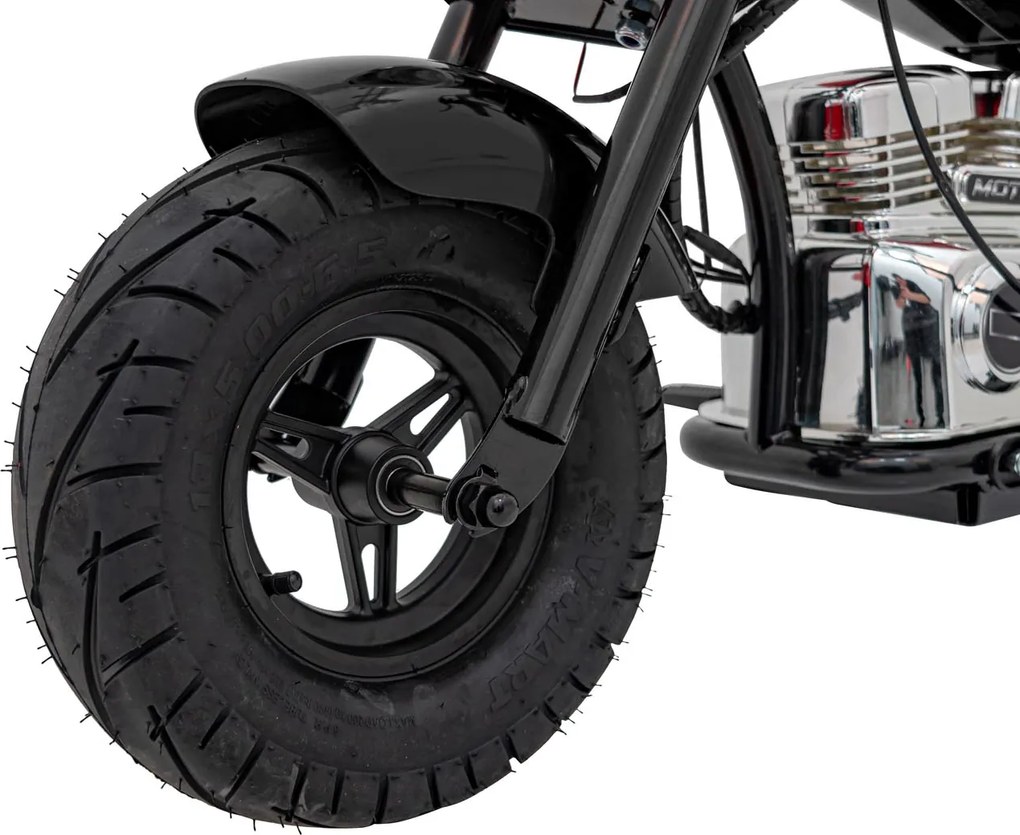 Ramiz Chopper Warrior Motocykel čierny