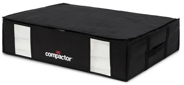 Úložný box Compactor 3D Black Edition, 145 l, čierna