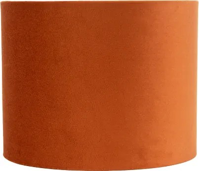 Látkové tienidlo oranžové so zlatým interiérom 18/18/14