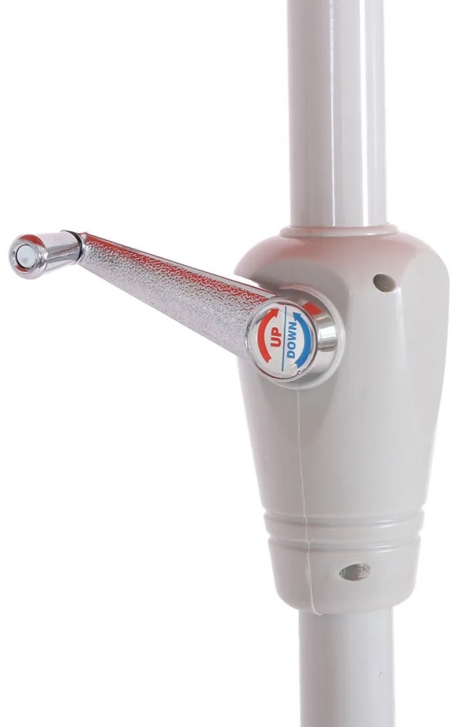 Slnečník N23 2x3m polyester/hliník - krémová