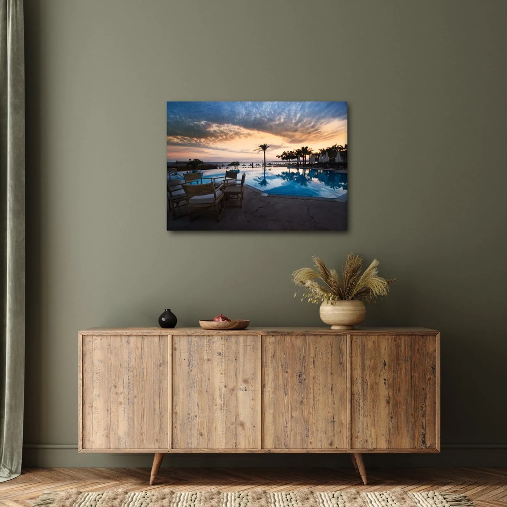 Obraz - Resort pri mori (70x50 cm)
