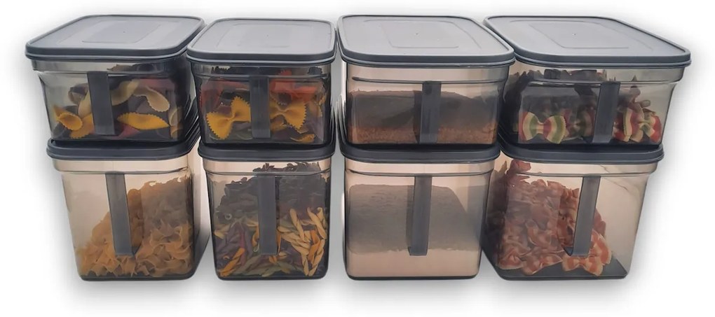 Orion Súprava 8 ks dóz Matrix, 2x1,7l+ 2x2,6l + 2x2,8 l+ 2x3,3l