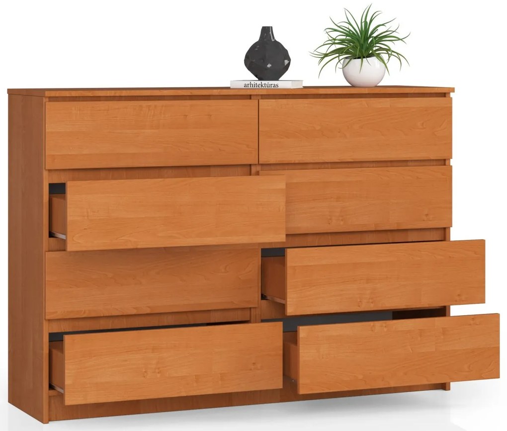 Komoda Rollo X 140 cm jelša