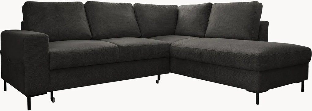 Menčestrová rohová rozkladacia pohovka Lofty Lilly (6-miestna)