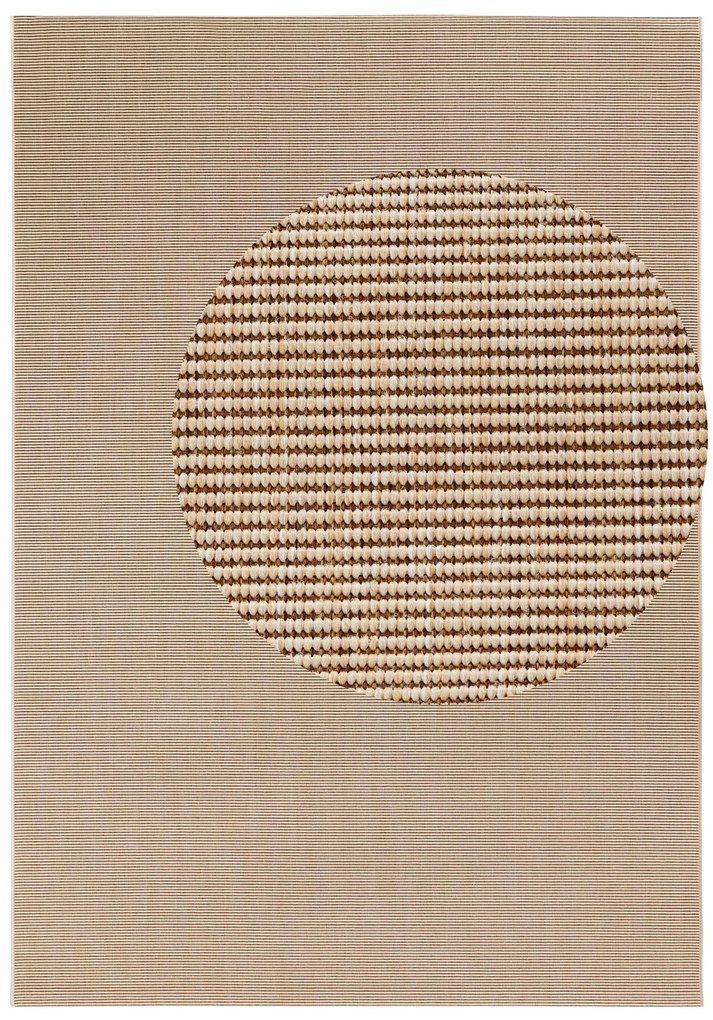 Hanse Home, Kusový koberec Meadow 102727 Beige – na von aj na doma, 120x170, béžová, chodba / predsieň