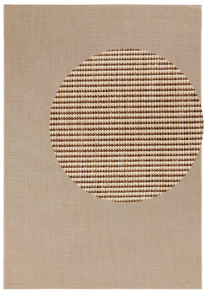 Hanse Home, Kusový koberec Meadow 102727 Beige – na von aj na doma, 80x150, béžová, chodba / predsieň