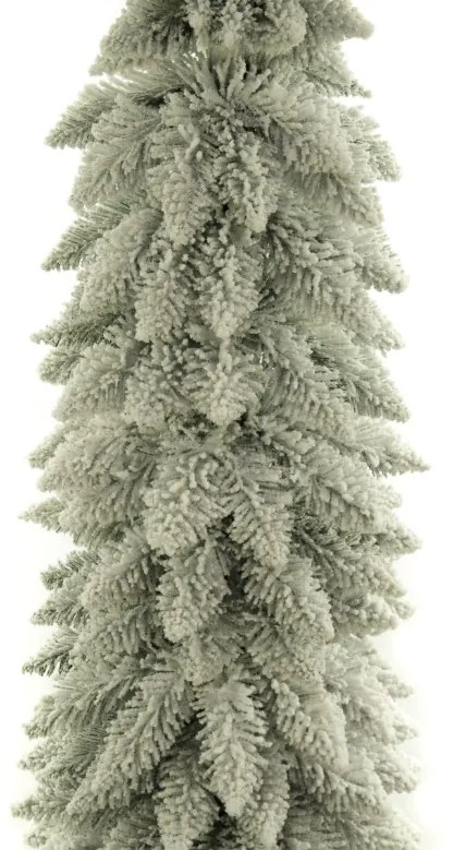 Vianočný stromček Smrek tatranský zasnežený "SLIM" 110 cm