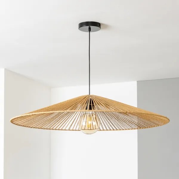 Brilagi - LED luster na lanku CERIA BOHO 1xE27/40W/230V pr. 90 cm hnedý
