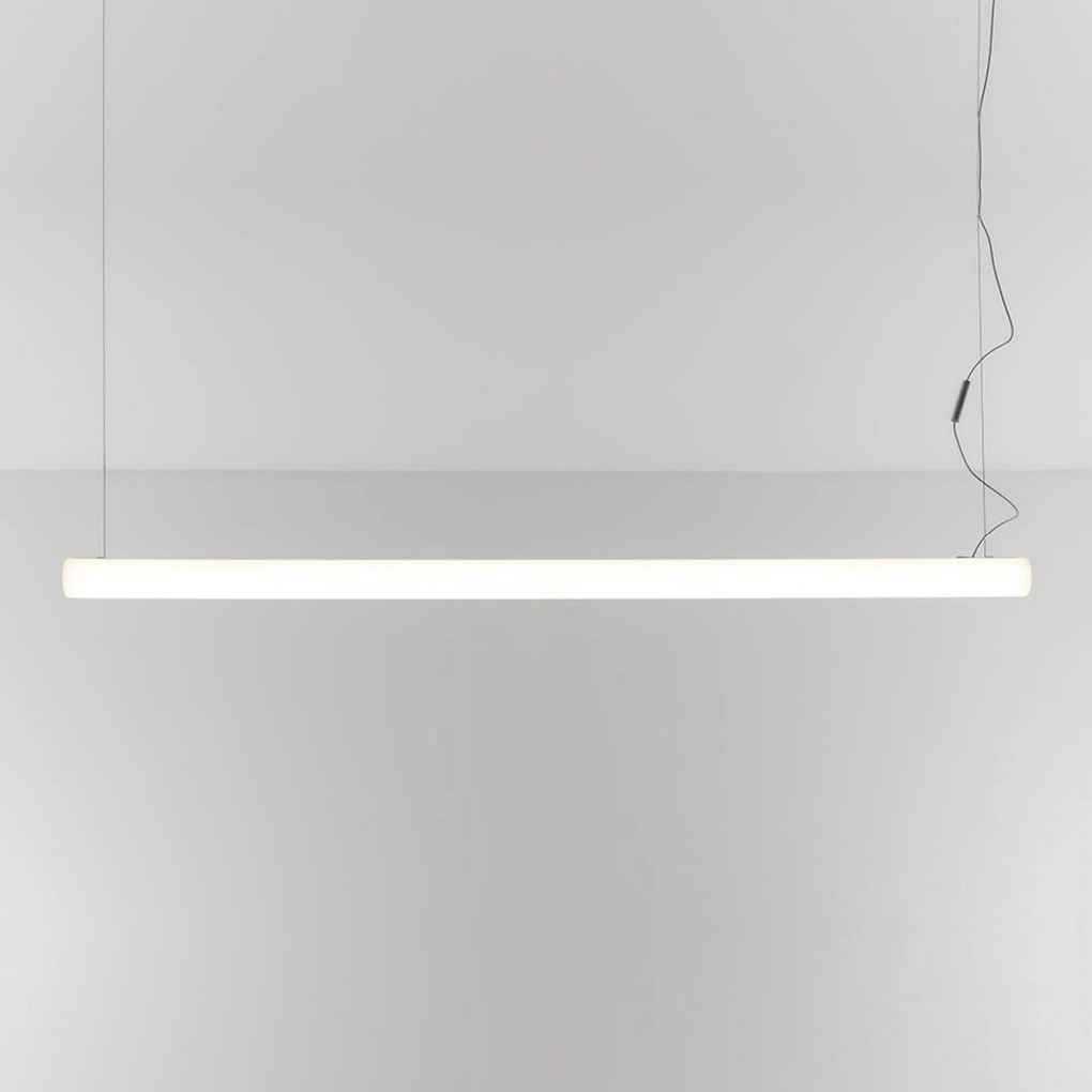 Artemide Alphabet of Light Lineárne 120 závesné svietidlo Bluetooth biela