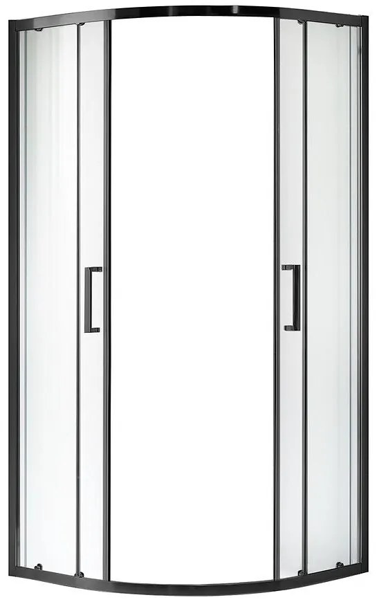 Sprchový kút Aura 80x80x190 black