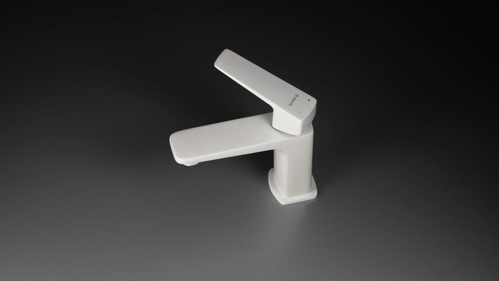 Deante Blur, umývadlová batéria h-157, biela matná, DEA-BQL_A20M