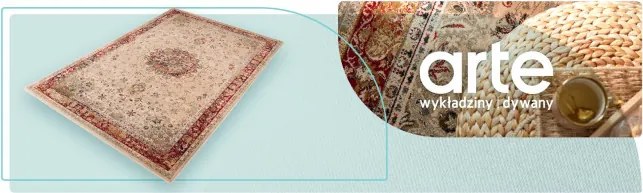 Koberec OMEGA Polonia Kordoba svetlý rubín