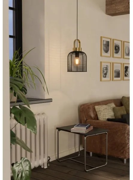 Eglo 43963 - Luster na lanku ROUNDHAM 1xE27/40W/230V pr. 22 cm